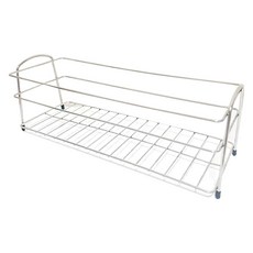 Living Gongsam多功能浴室方形不鏽鋼置物架收納盒, 銀, 1個