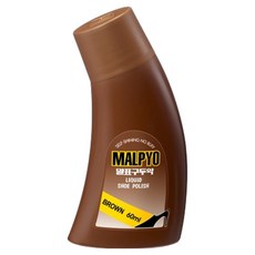 말표 디럭스 액체 구두약, BROWN, 1개