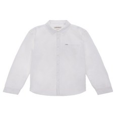 GUESS 男士單口袋修身長袖棉質襯衫 MOCW1220