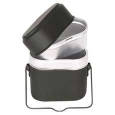 벅703 캠핑 밀리터리 대형 군용 반합, 카키, 1개