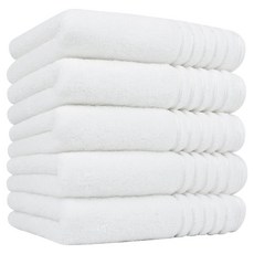 Songwol 松月 Filla-line 40 毛巾 190g 精梳棉, 5個, 象牙白