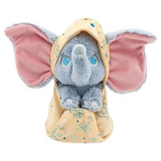 디즈니스토어 아기코끼리덤보 덤보 베이비 스몰 플러시 인형, 혼합색상, 1개, 25.4cm
