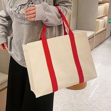 Elsso 休閒多用途大容量帆布托特包