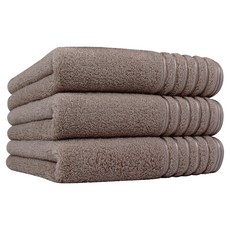 Songwol 松月 HOTEL COLLECTION 松月 Fila-line 40支毛巾 190g 精梳棉, 3個, 棕色
