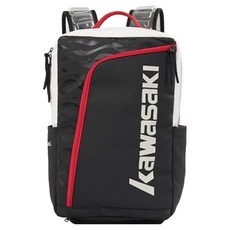 kawasaki 川崎 羽球大容量後揹包 K1G00-C8238, 黑色, 1個