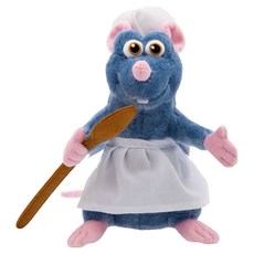 디즈니스토어 라따뚜이 레미 스몰 플러시 인형, 혼합색상, 1개, 22.9cm
