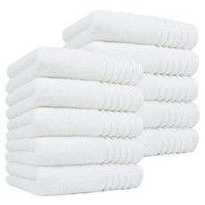 송월타월 필라라인 40 수건 190g 코마사, 아이보리, 10개