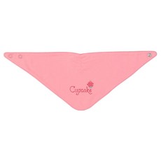 vivibaby 甜心3角領巾領圍兜, 粉色, 1入, 1件