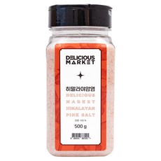 딜리셔스마켓 암염 히말라야핑크솔트 중형, 500g, 1개
