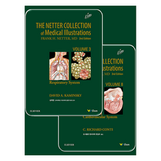 The Netter Collection ： VOL.3 呼吸系統 + VOL8 心血管系統 套組 全2冊, DAVID A. KAMINSKY, C. RICHARD CONTI, 韓美醫學