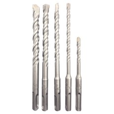 WORKPRO SDS PLUS 鑽頭 5件組 WP401190 6 x 110 mm 6 x 160 mm 8 x 160 mm 10 x 160 mm 12 x 160 mm, 1套