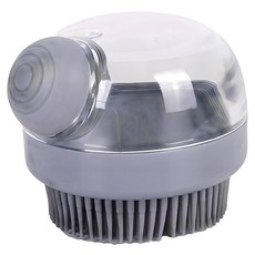 Truly House 4D握感PRO款 寵物洗澡按摩梳, 灰色, 1個