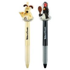 핑크풋 월레스와 그로밋 아크릴 샤프 그로밋 맥그로우 2종 세트, 1세트, 0.5mm