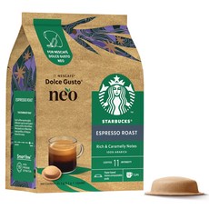 STARBUCKS 星巴克 Neo 義式濃縮烘焙膠囊咖啡, 12入, 1個, 5.1g