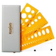 KORING 模板 同心圓組 3入 K-80S, 1個