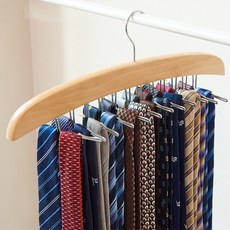 領帶 圍巾 無袖上衣 腰帶 皮帶 多用途掛架, 2個, 米色