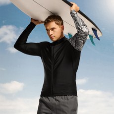 테슬라 남성용 패턴 긴팔 래쉬가드 TM-MSZ02