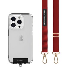 MAGEASY Strap + Strap Card 大甲鎮瀾宮聯名掛繩 20mm, 1個, 紅色