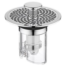 收納部屋 洗手台防臭下水器, 1個, 銀色