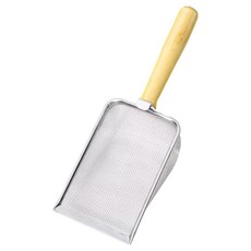 Keribing貓砂鏟 3.8mm, 銀色, 1個