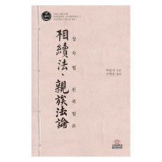 繼承法 親屬法論, 高麗大學出版文化院, 朴萬緒