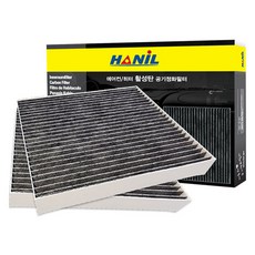 한일 활성탄 에어컨필터 올 뉴 투싼 / 스토닉, c183, 2개 c183, 2개