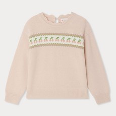 Bonpoint 兒童款羊毛套頭衫 W05GJUK00001