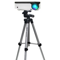 PROJECTORMANIA 迷你投影機輕量三角架 銀色, 1個, 投影機三角架 T3