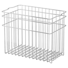 好拾選物 不鏽鋼瀝水收納籃/廚具用品收納籃 大, 1個, 1層, 不鏽鋼色