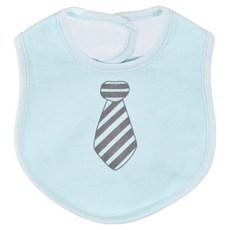 vivibaby 紳仕領帶圍兜, 藍色, 1個, 1個裝