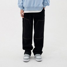 TEEN FLOW 青少年雙膝寬版工裝牛仔褲 TELT38