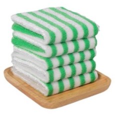 Market Ring 高吸水力抹布 綠色, 5個