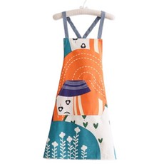 赫賽 輕便透氣多用途廚房圍裙, 1個, 圖案D