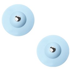 Mirhome Funny排水孔洗手台防臭防蟲塞蓋 2入, 藍色