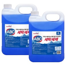 ABC清潔洗衣精 尤加利香 液體洗衣精 正裝, 2個, 4L