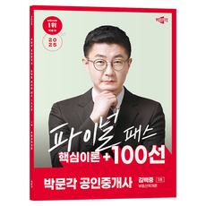 2025 朴文閣 公認仲介士 金伯中 Final Pass 100選 第1次 不動產學概論：核心理論+100選