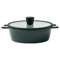 Modern House La Forêt 電磁爐適用抗菌陶瓷塗層迷你火鍋, 20cm, 1個, 混合色