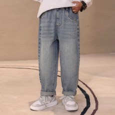 微笑爸爸 Binggeureu G點丹寧褲