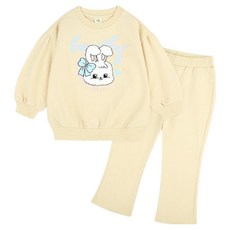 milkmile 可愛愛你蝴蝶結兔子上下套裝