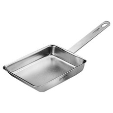 WAGENSTEIGER Rostal 電磁爐適用 全五層無研磨316不鏽鋼玉子燒鍋, 14cm, 1個