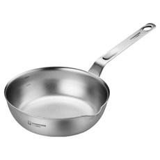 WAGENSTEIGER Rostal 電磁爐用三層複合無研磨316不鏽鋼迷你平底鍋, 1個, 16cm