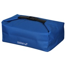 Sistema 벤토 접이식 쿨러 도시락 가방 4L, 오션블루, 1개