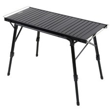 Nuit 努特 克雷特職人系列高度可調鋁合金蛋捲桌 NTT95, 黑色