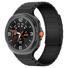 하마테 마그네틱 실리콘 루프 스트랩, 블랙, 1개