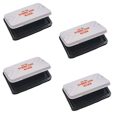 M&G STATIONERY 晨光文具 印台, 14 黑色, 4個