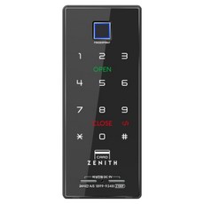 제니스 지문인식 현관문 번호키 디지털 도어락, Z100F, 방문설치