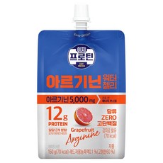 롯데웰푸드 이지프로틴 아르기닌 워터젤리 자몽, 150g, 1개