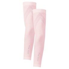 휠라골프 심리스 메쉬라인 손목형 쿨토시 2p, 핑크, 1개