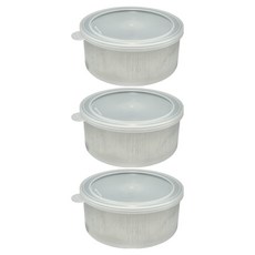 ECHO 不銹鋼深圓型保鮮盒, 3個