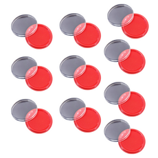 M&G STATIONERY 晨光文具 快乾毛氈印台, 10個, 紅色